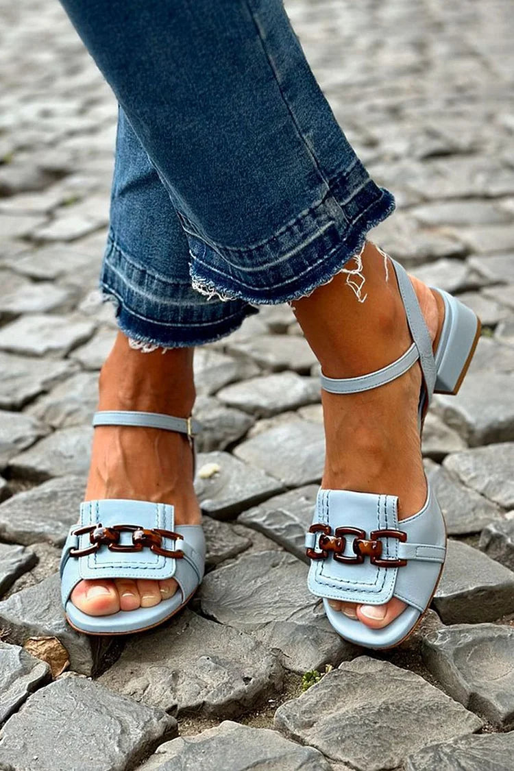 Azzurra | Sandalias Eleganza Costiera