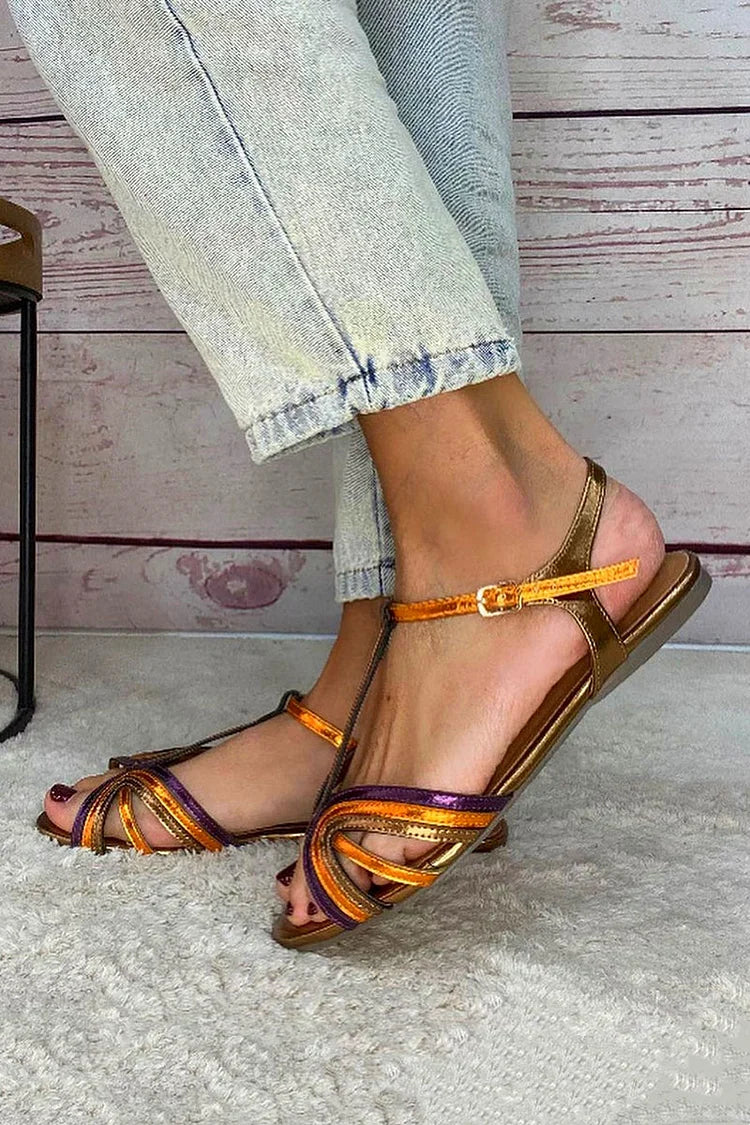 Viviana | Sandalias Coloridas Mediterráneas