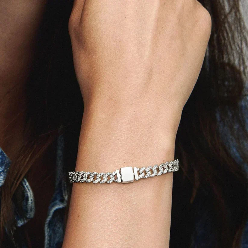 Pulsera de moissanita cubana