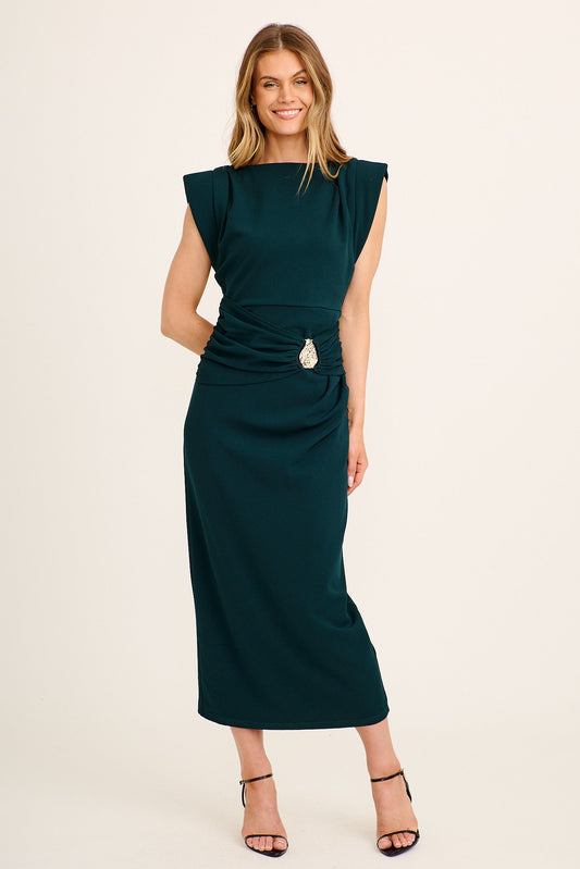 Vestido largo Sabine Esmeralda