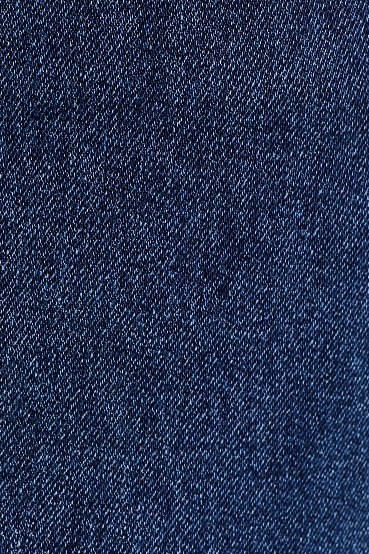 Vaqueros Terry de talle alto y pierna ancha en lavado azul oscuro