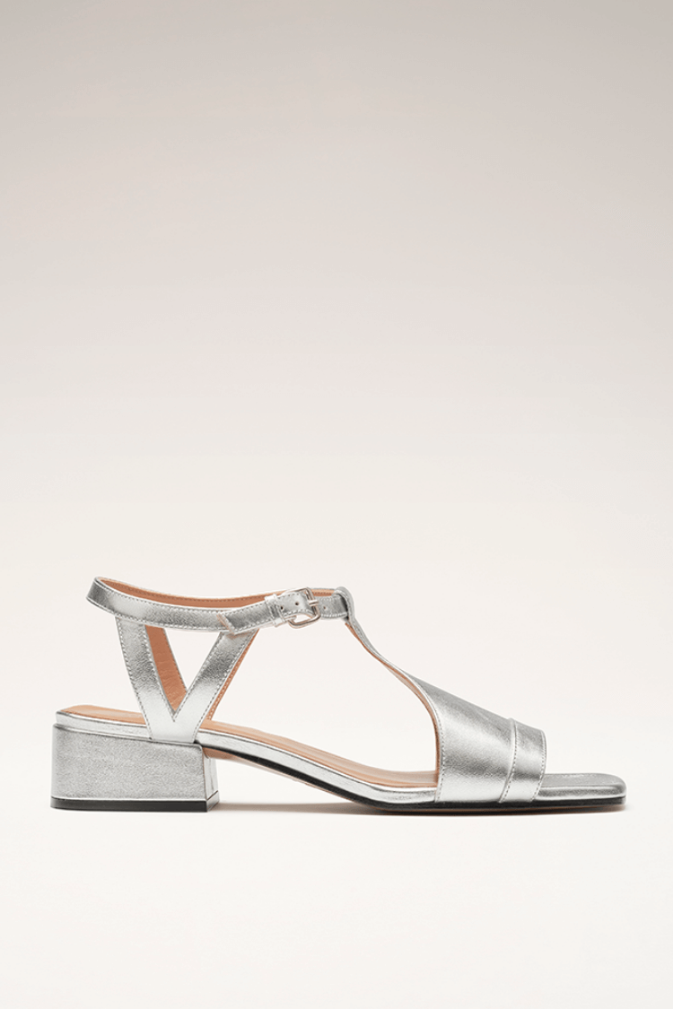Serena | Sandalias de Verano Plateadas