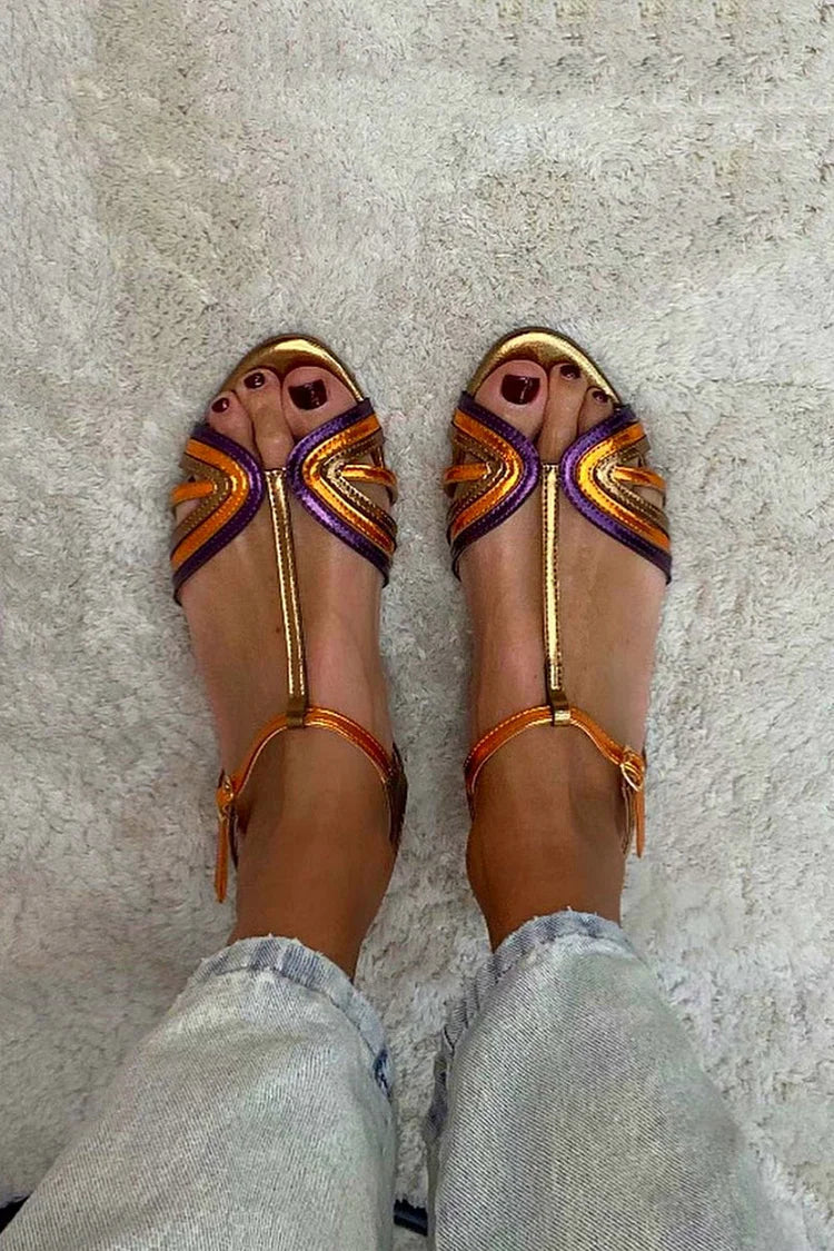 Viviana | Sandalias Coloridas Mediterráneas