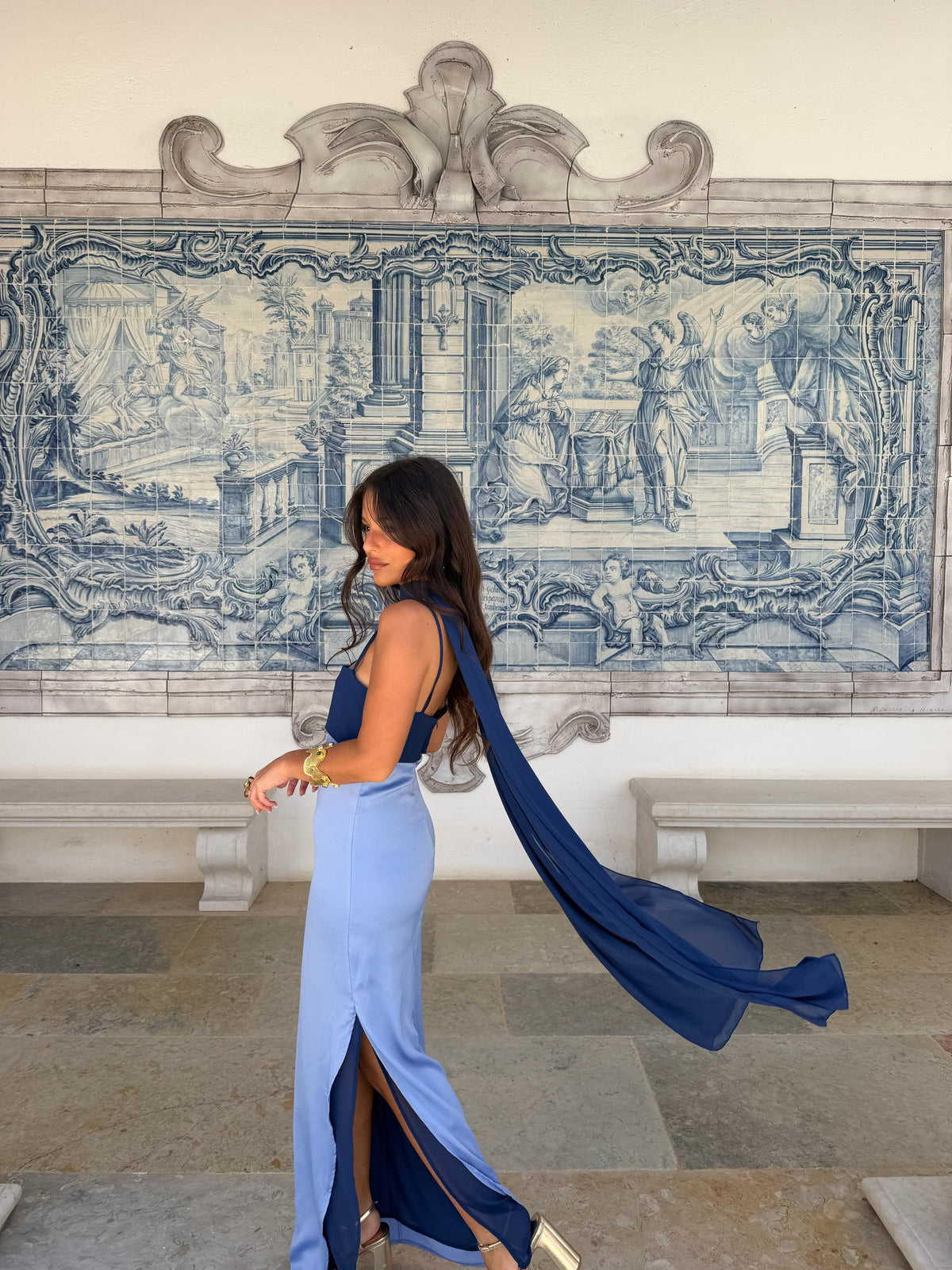 Vestido Zahara en Azul | EDICION LIMITADA