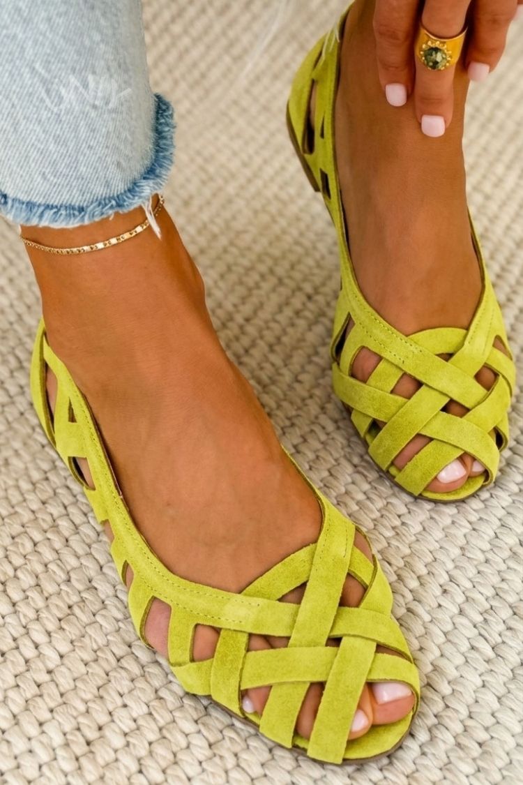 Caterina | Sandalias de Verano Trenzadas