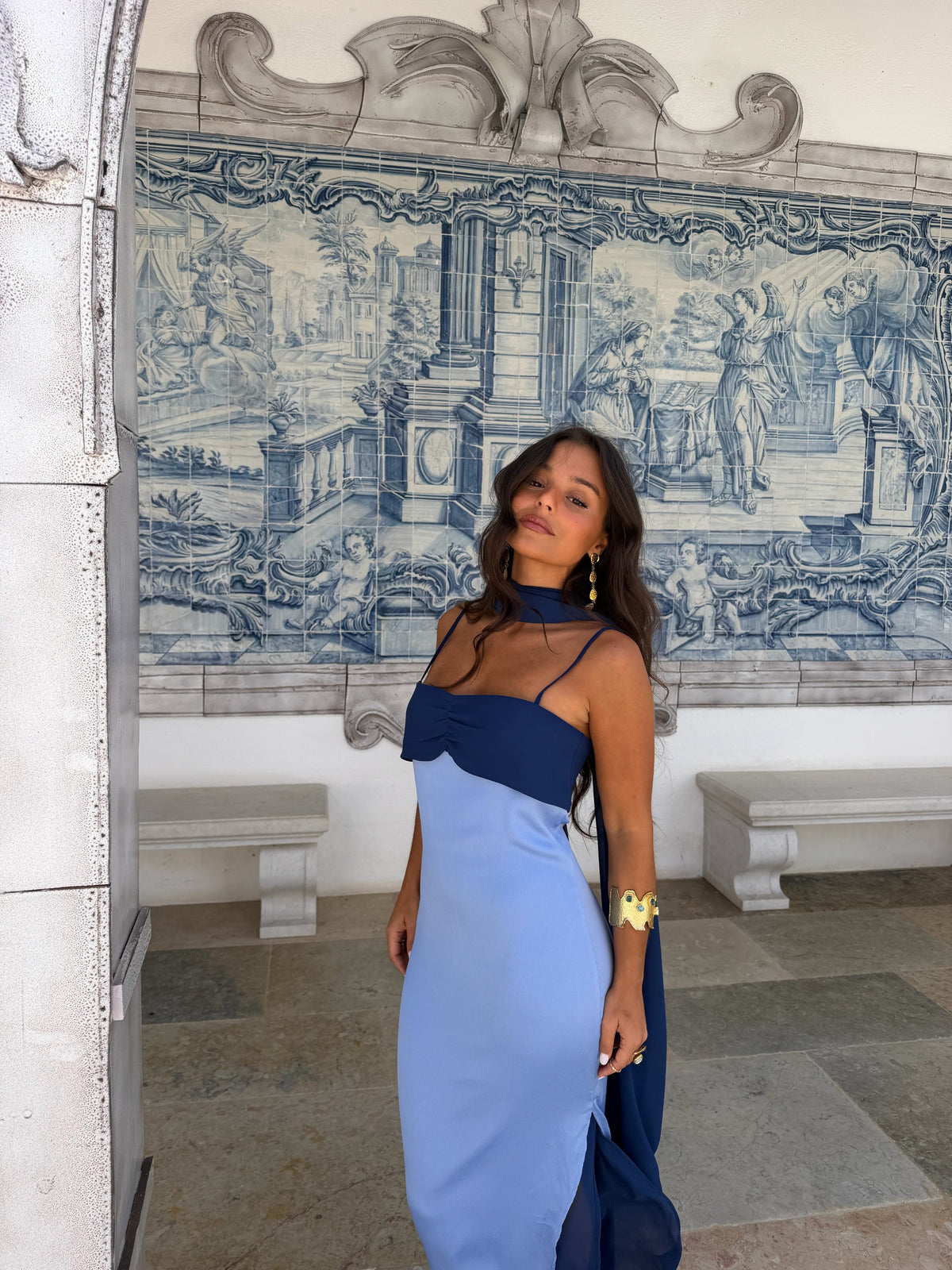 Vestido Zahara en Azul | EDICION LIMITADA