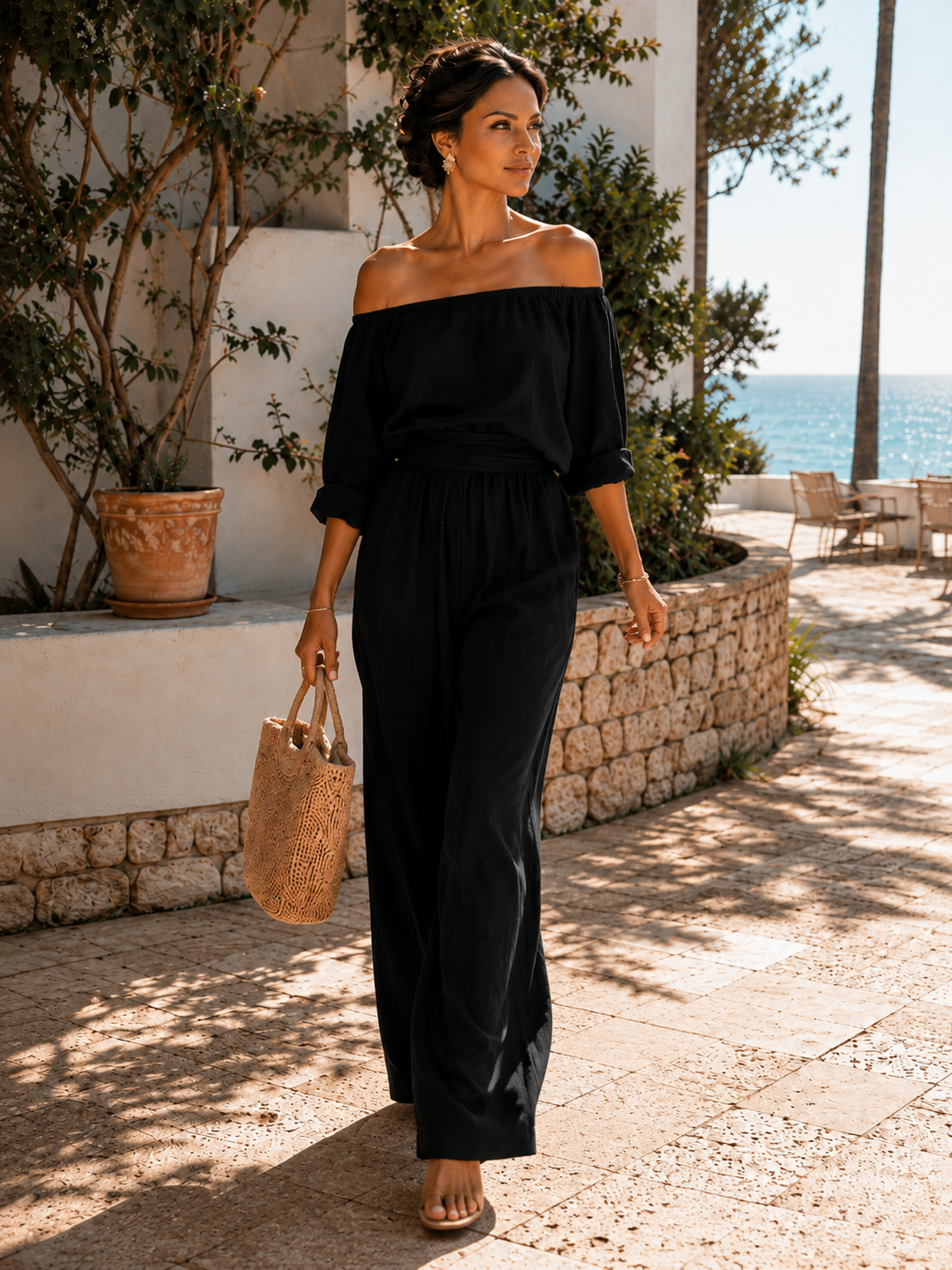 Arabella | Conjunto exclusivo con efecto lino para un verano con estilo