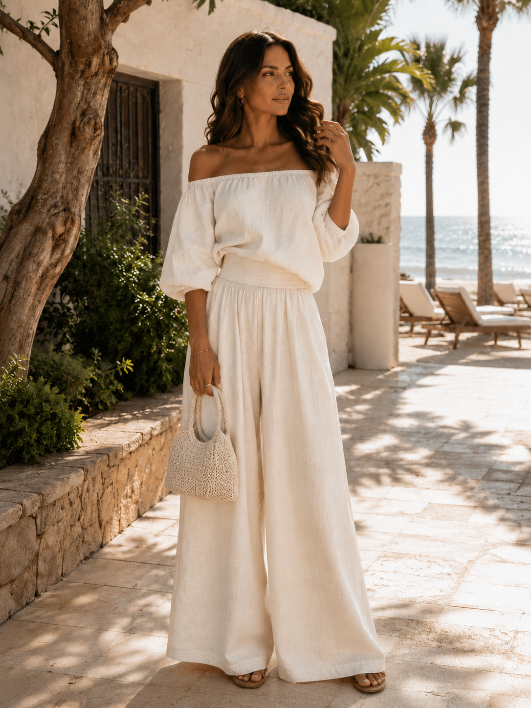 Arabella | Conjunto exclusivo con efecto lino para un verano con estilo