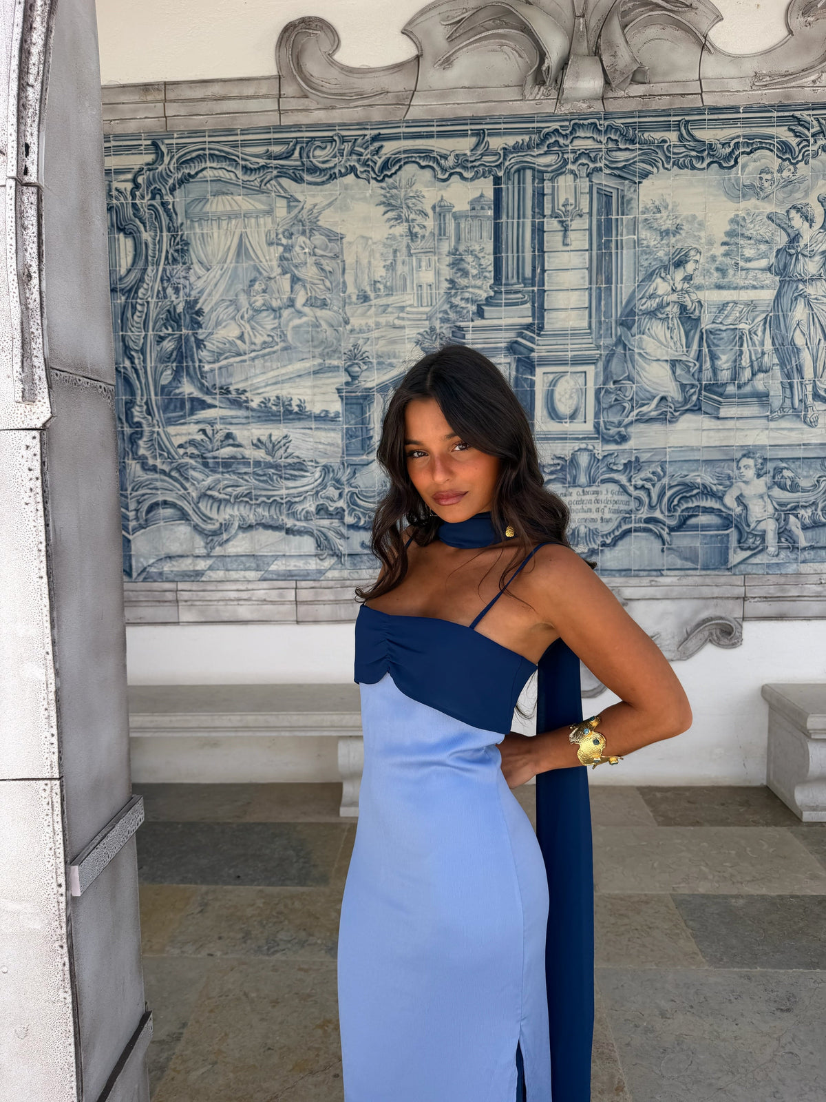 Vestido Zahara en Azul | EDICION LIMITADA