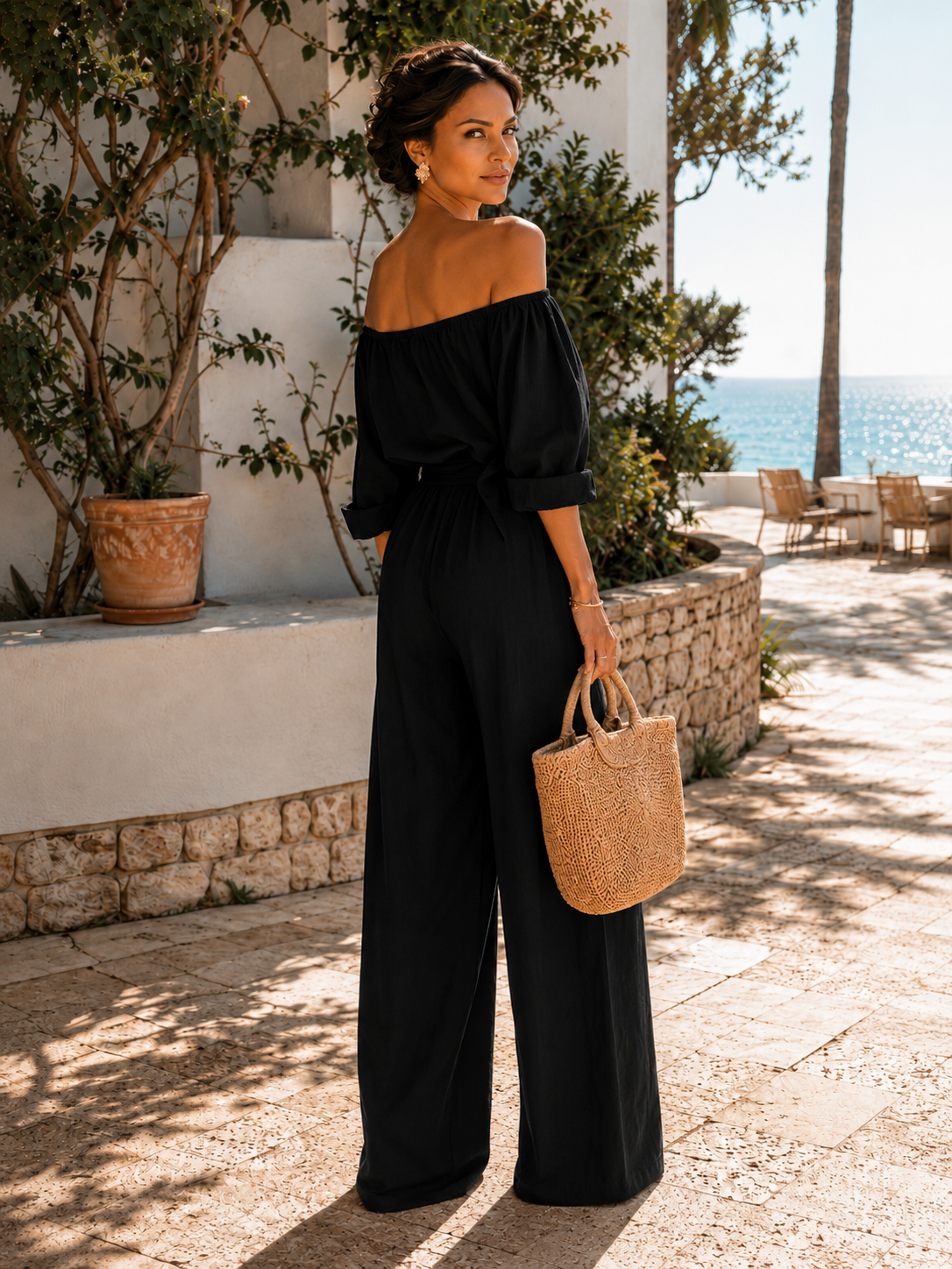 Arabella | Conjunto exclusivo con efecto lino para un verano con estilo