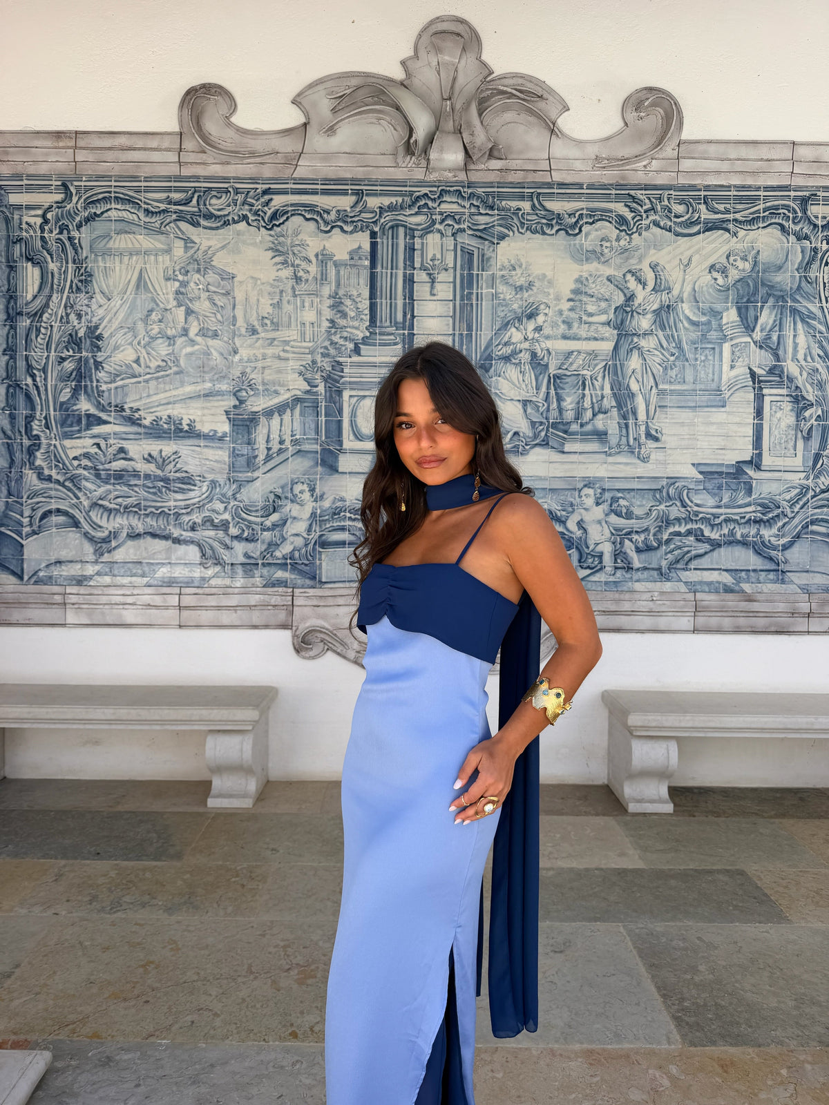 Vestido Zahara en Azul | EDICION LIMITADA