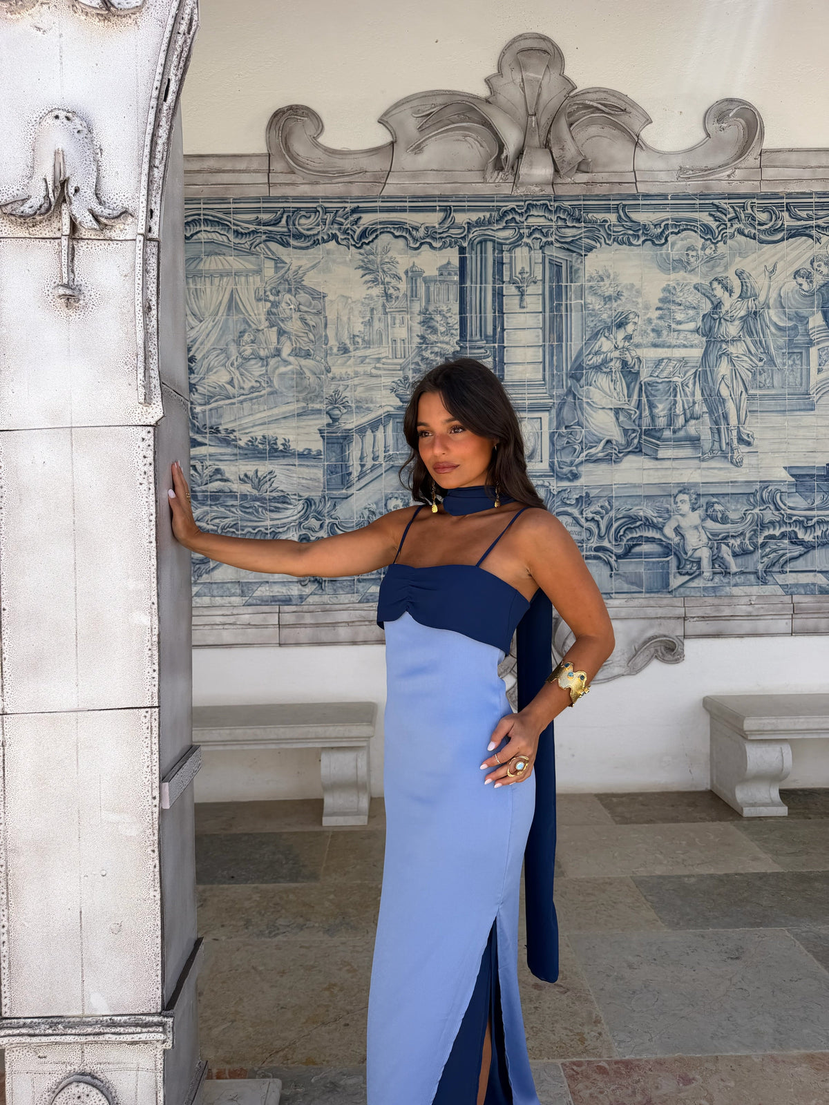 Vestido Zahara en Azul | EDICION LIMITADA