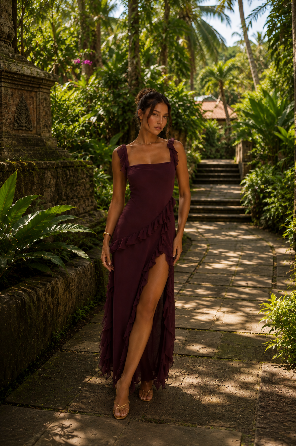Luz | Vestido Deslumbrante con Volantes