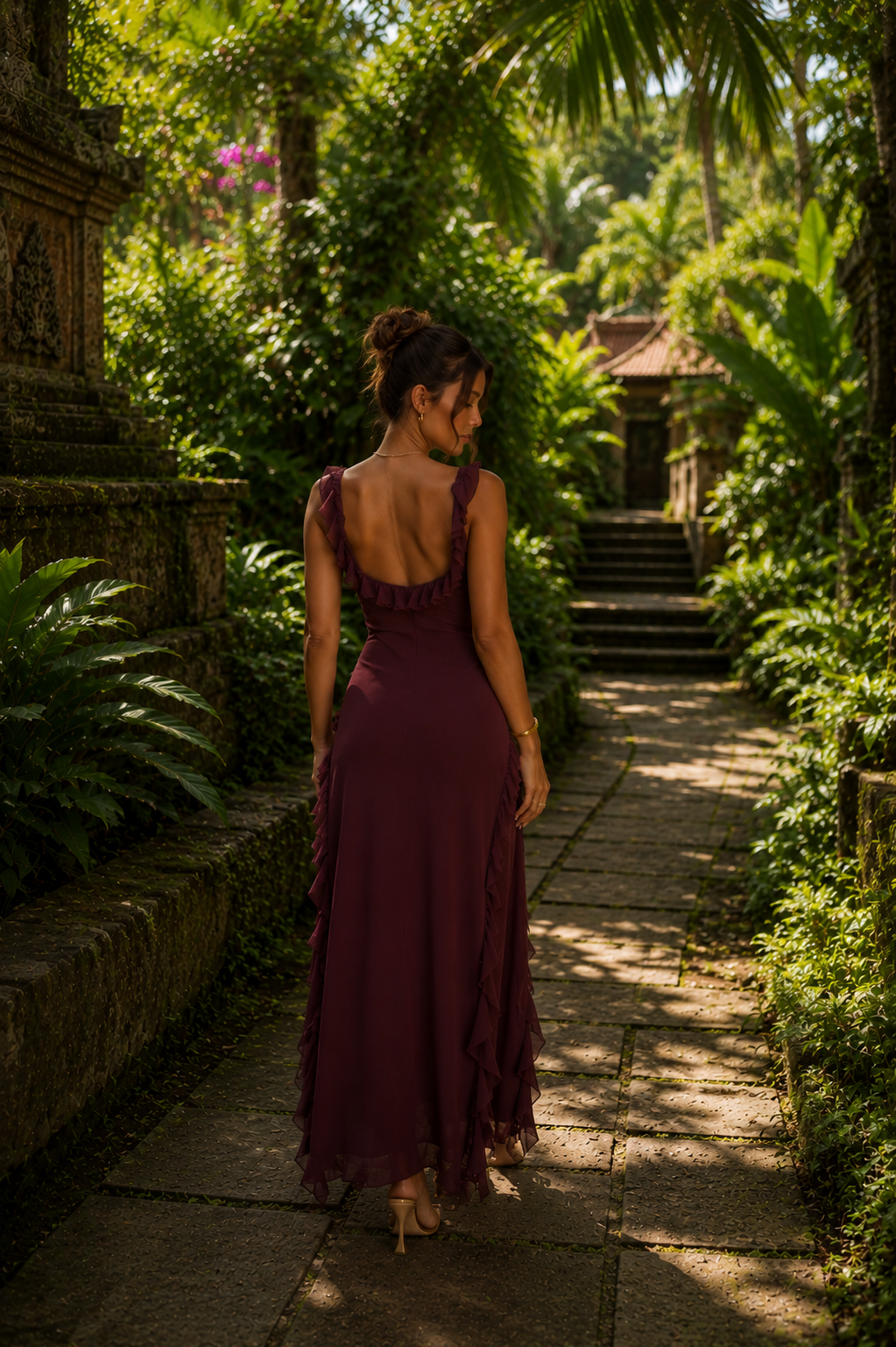 Luz | Vestido Deslumbrante con Volantes