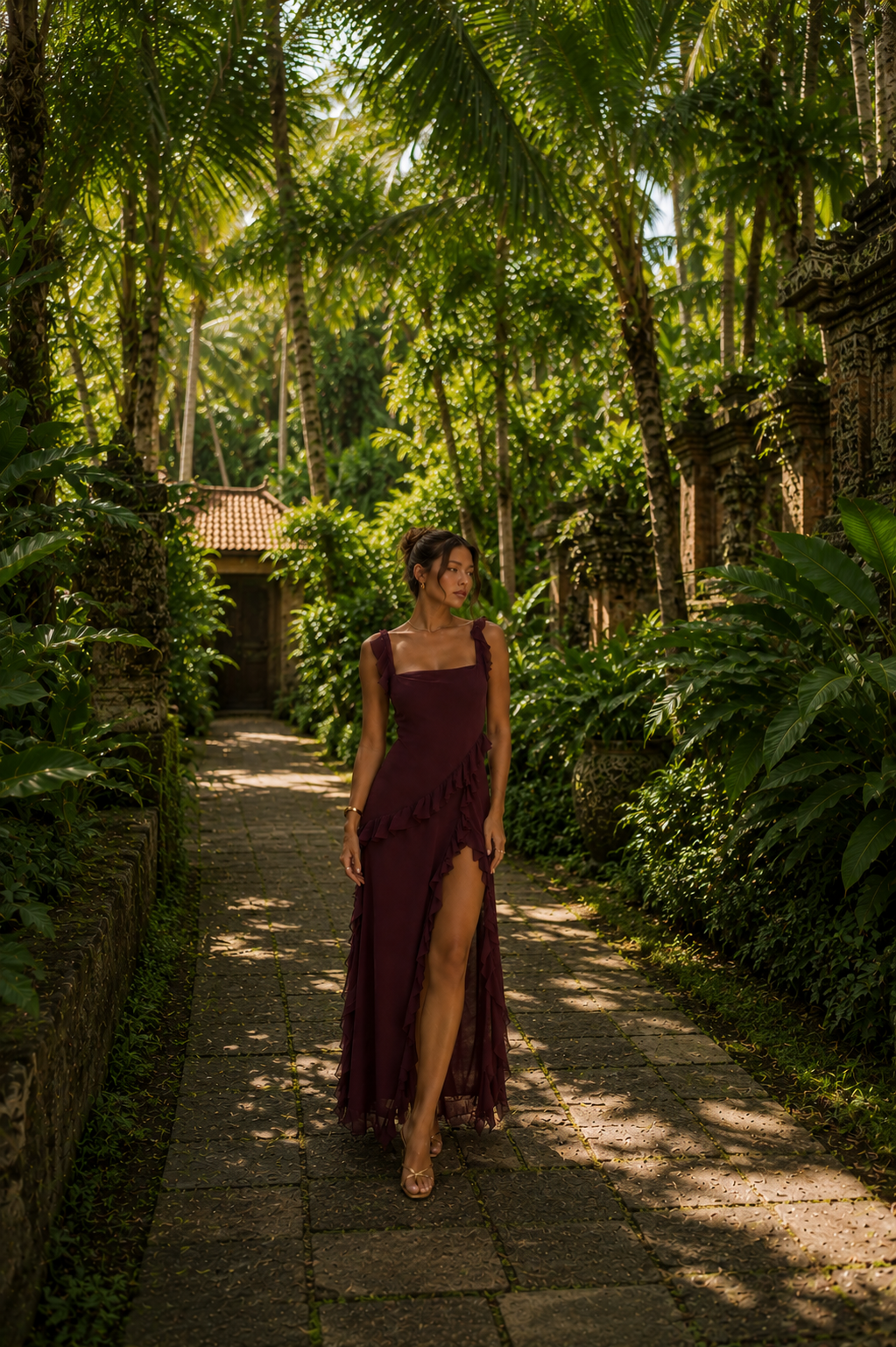 Luz | Vestido Deslumbrante con Volantes