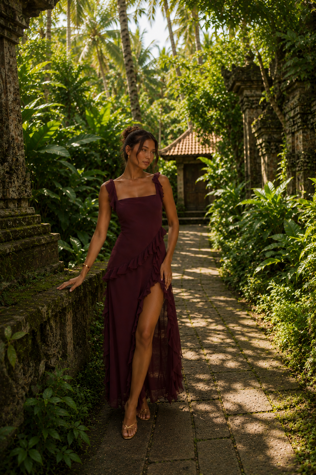 Luz | Vestido Deslumbrante con Volantes