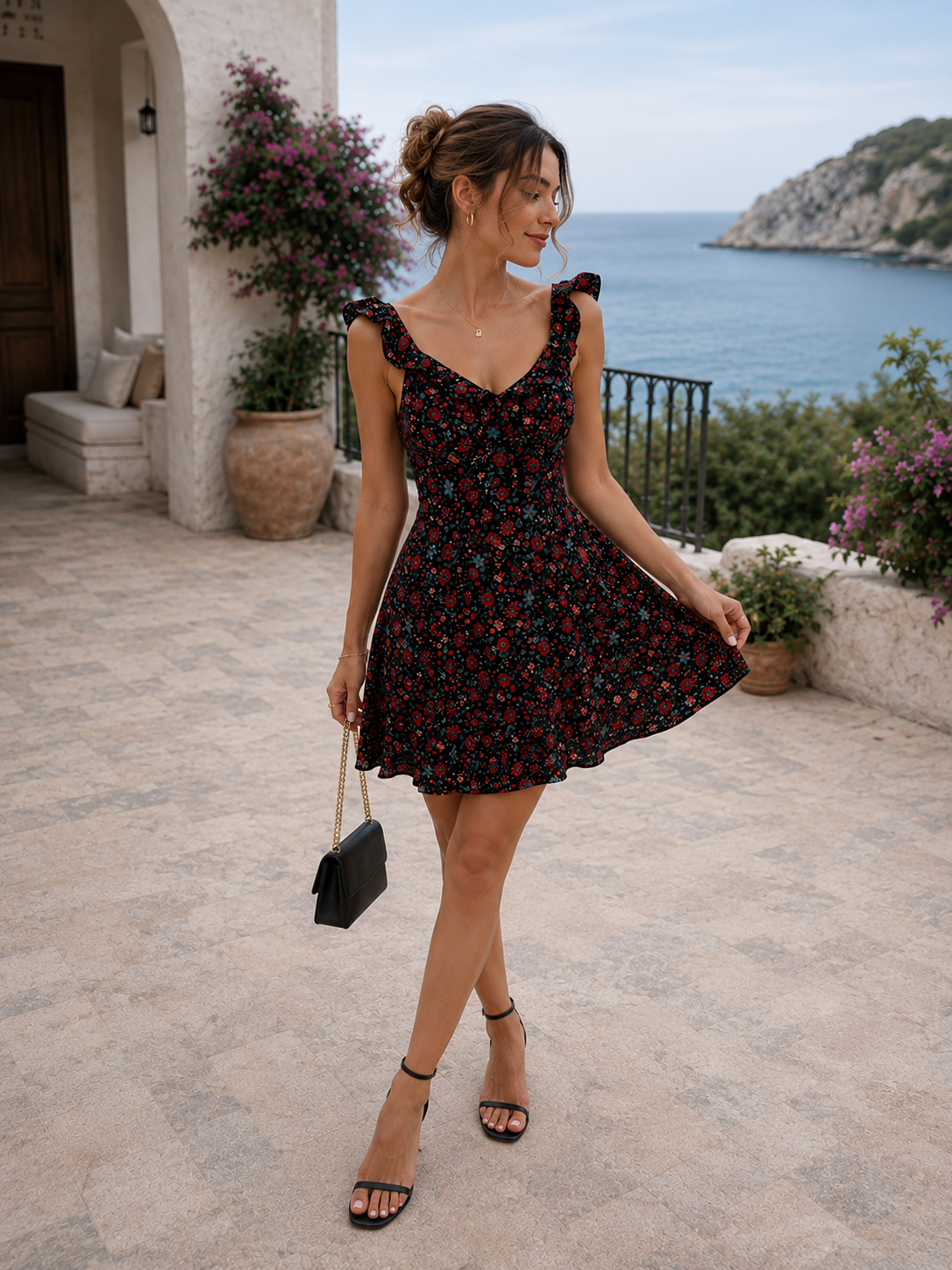 Victoria™ | Mini Vestido Floral