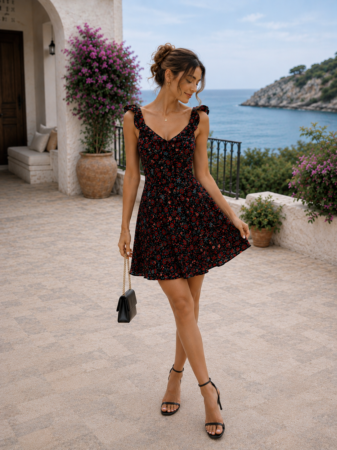 Victoria™ | Mini Vestido Floral