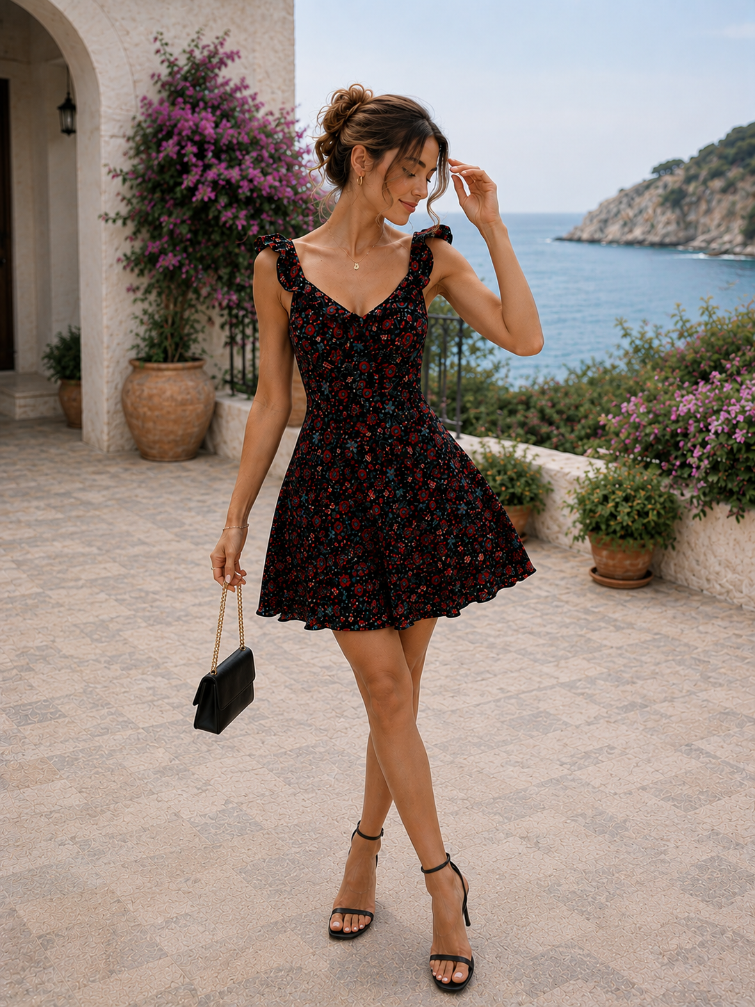 Victoria™ | Mini Vestido Floral