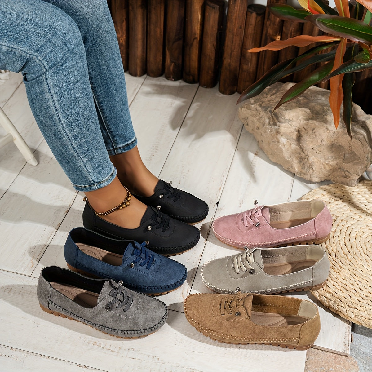 Francesca - Mocasines cómodos para pies sensibles