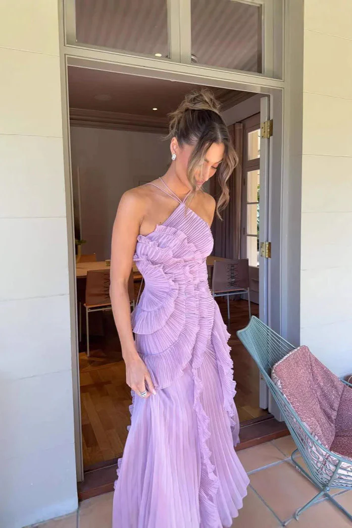 ELISIA | Vestido Maxi Elegante con Volantes - EDICIÓN LIMITADA